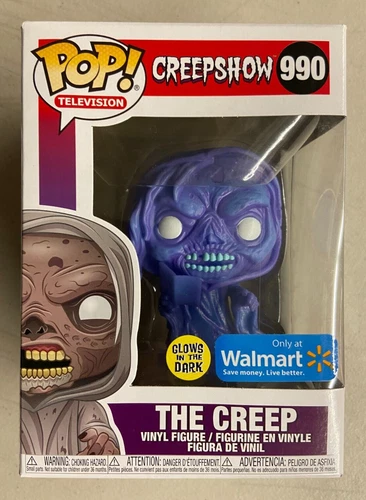 Funko Pop Creepshow The Creep Glow in the Dark 990 Walmart Exclusive DAMAGED BOX