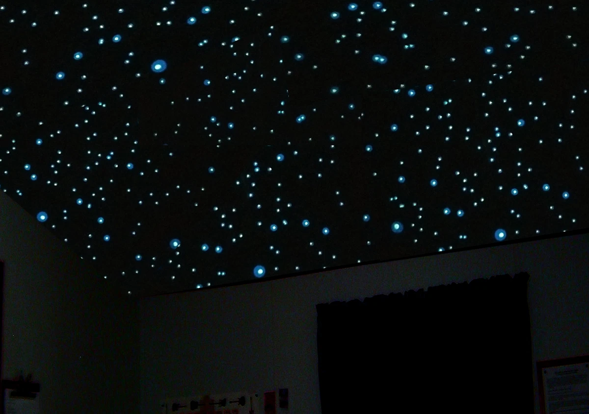 Glow in the Dark Ceiling Stars, the most realistic stars, removable, EZ  stick on