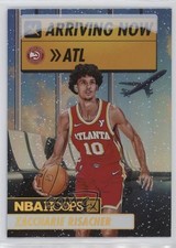 2024-25 Panini NBA Hoops Arriving Now Holo Winter Zaccharie Risacher #10 0t28