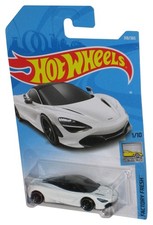 Hot Wheels Factory Fresh 1/10 (2017) White McLaren 720S Toy Car 318/365 - (Crac