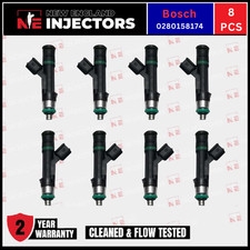 Oem Bosch 0280158174 Set Of 8 For 09-14 Ford Fuel Injectors 5.4 F150 Expedition