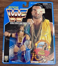 MOC 1994 Hasbro WWF Razor Ramon Figure W/ Case READ! WCW WWF WRESTLING