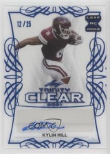 2021 Leaf Trinity Clear Auto Platinum Foil 12/25 Kylin Hill #CA-KH1 Auto g5j