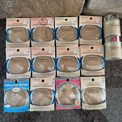 14 Pcs Physicians Formula Beige Mineral Wear Talc-free Presses Face Powder