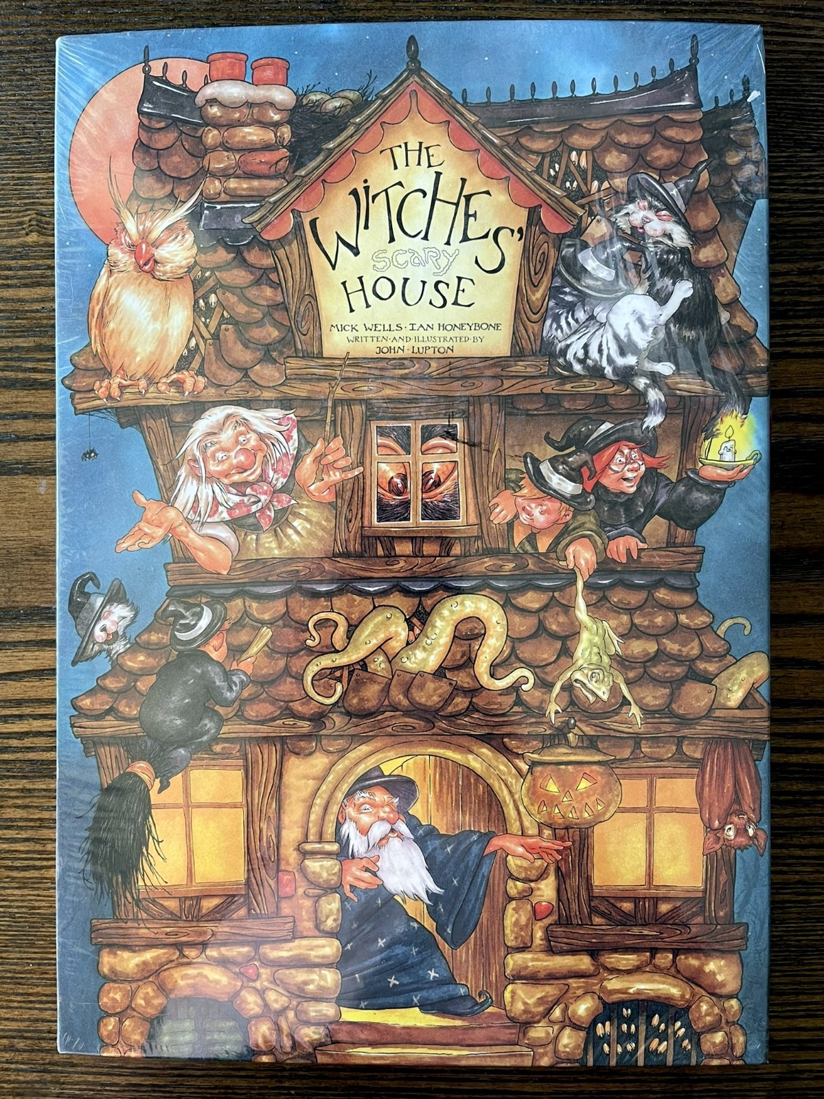 Witches Scary House by Mick Wells 1996 Pop Up Hardcover  OOP  Sealed - Thumbnail 1