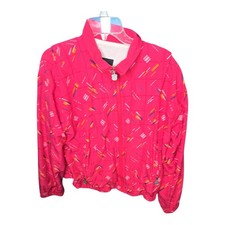 Vintage 80s Kaelin Windbreaker Ski Jacket Geometric