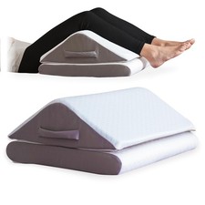 Zomaple Leg Elevation Pillow, Wedge, White Reduce Swelling Improve Cir