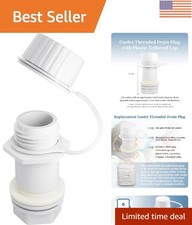 Leak-Proof Cooler Drain Plug Assembly with Plastic Tether for 50-165 Qt Igloo