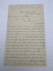 Letter Of Brig. Gen. Benjamin Robert To Gen. George H Thomas Re: Gen Fitz Porter