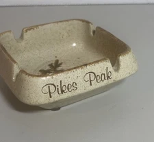 Vintage Treasure Craft MCM Mid-Century Modern Square Pikes Peak