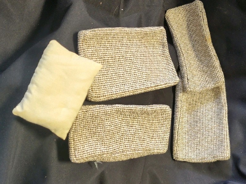 Vintage Mattel Barbie Mid-Century Modern Furniture 1958  Couch Cushions Pillow 