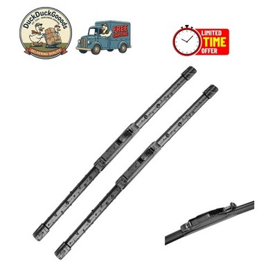 Durable 26'' + 16'' Windshield Wiper Blades - Chatter-Free Performance Guaranteed