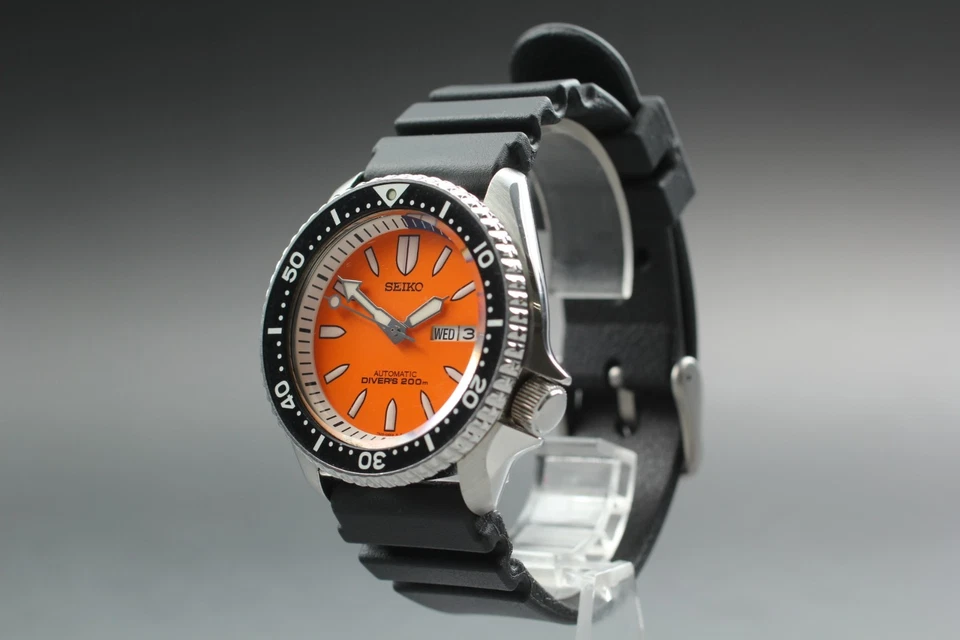 *Near MINT+++* SEIKO Diver 7S26-02K0 SKXA55 Orange Bullet Automatic Men's Watch - Image 3 of 4