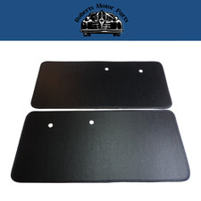 New Black Door Panels Pair For Dodge Trucks 1951 1952 1953