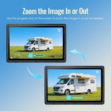 Magnetic Wireless RV Backup Camera System with 7" 1080P Touchscreen DVR