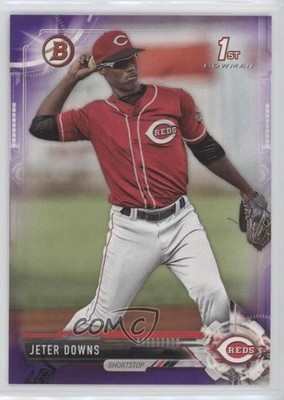 2017 Bowman Draft Purple 61/250 Jeter Downs #BD-6 0c6