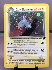 Pokemon TCG Dark Magneton 11/82 Team Rocket Holo Rare VTG WOTC 2000 HP on eBay