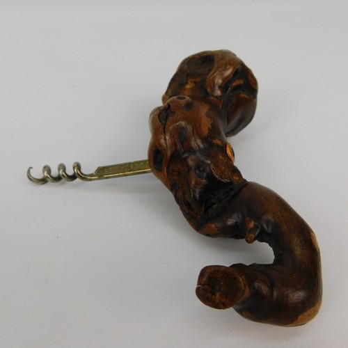 Vintage French Grape Vine Root Handled Corkscrew Made in France -Nice! - Picture 13 of 20