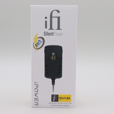 iFi SilentPower iPower 12V 1.8A Ultimate Clean Low Noise DC Power Supply Black