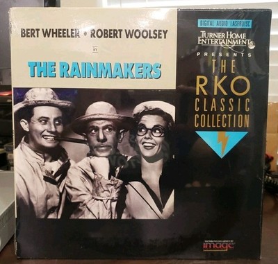 The Rainmakers NEW SEALED RKO Classic Laserdisc Bert Wheeler Robert Woolsey W35