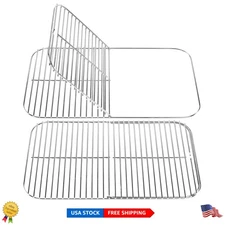 Hinged Cooking Grid Replacement for PK Barbecue Grills - Series 300/3714/3611
