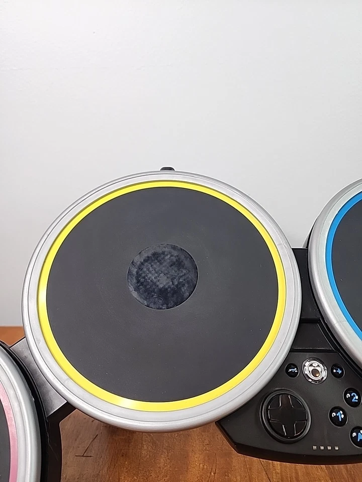 Harmonix Nintendo Wii Rock Band 2 Wireless Drum Set Heads ONLY No Stand/Dongle - Image 4 of 4