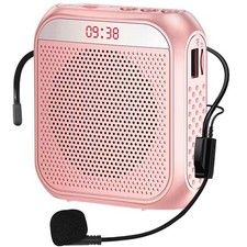 Portable Voice Amplifier for Teachers, 2200mAh Rechargeable Personal Amplifie...