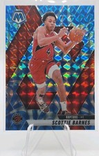 2024-25 Panini Mosaic - Scottie Barnes #77 Reactive Blue Mosaic Prizm