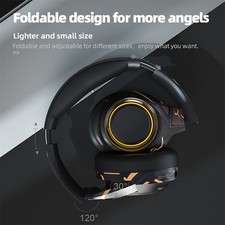 Headphone Wrap-Around Protein Leather Zero-Pressure Sensation Memory Cotton