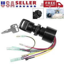 Boat Ignition Switch with Key 87-17009A2 87-17009A5 Replacement for Mercury