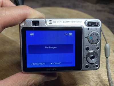 SONY Cyber-shot DSC-W120 7.2MP Compact Digital Camera Tested