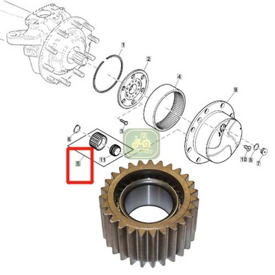 Planetary Gear Kit AL163468 L157616 For John Deere 6100D 6115D 6020 6120 6220