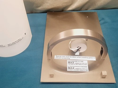 Minka Lavery 1 Light ADA Wall Sconce, Brushed Nickel 342-84 *NEW* - Picture 7 of 8