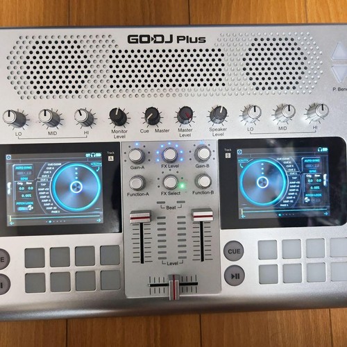 MONSTER GODJ Plus DJ Controller Portable 256GB microSD Tested Working