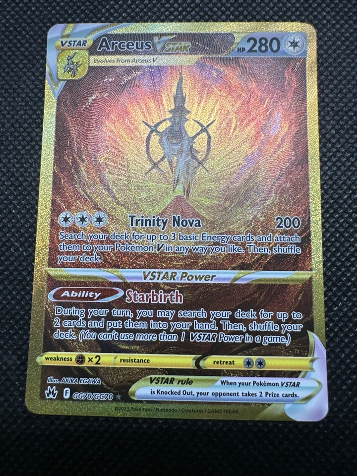 Arceus VSTAR (Secret) GG70/GG70 Crown Zenith: Galarian Gallery Holo - Image 4 of 4