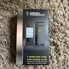 Duracell Powermat iPhone 4 / 4S Wireless Charging Case Black Cell Phone New — photo 1