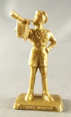 Figurine Publicitaire Café Martin La Vie au Grand Air n° 08 Scout Sonnant du Cor - Photo 1/2