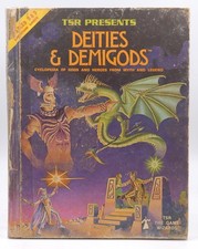 AD&D 144pp Cthulhu Deities & Demigods w/Cthulhu and Coloring Ward, Kuntz  TSR
