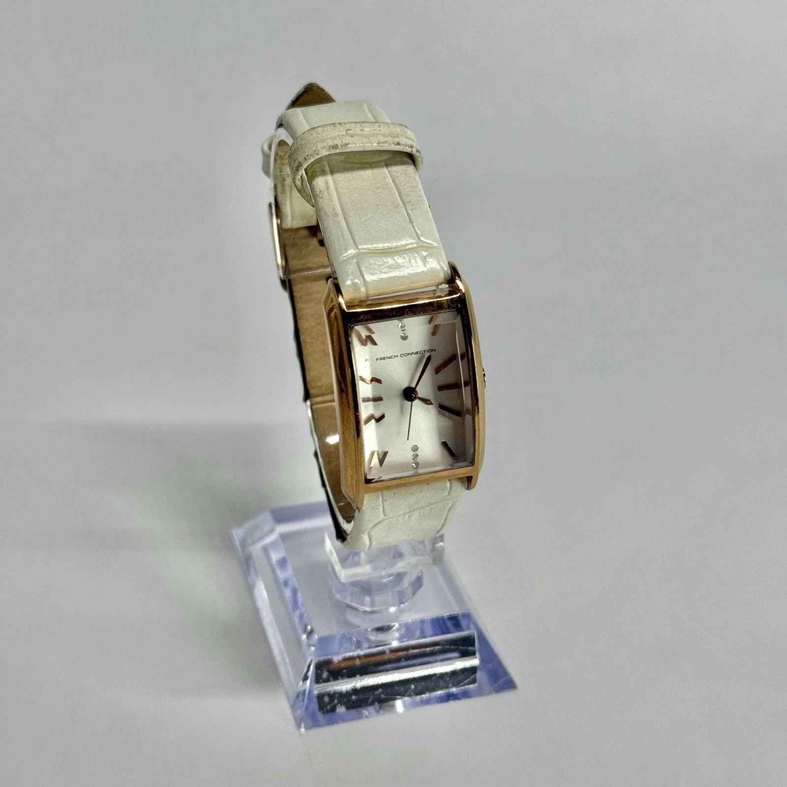 FRENCH CONNECTION FC1182WRG Analog Quartz Women Vintage Watch W445 *WORKING