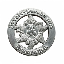 Military Replica Edelweiss Pin Gebirgsj&auml;ger Hat Badge