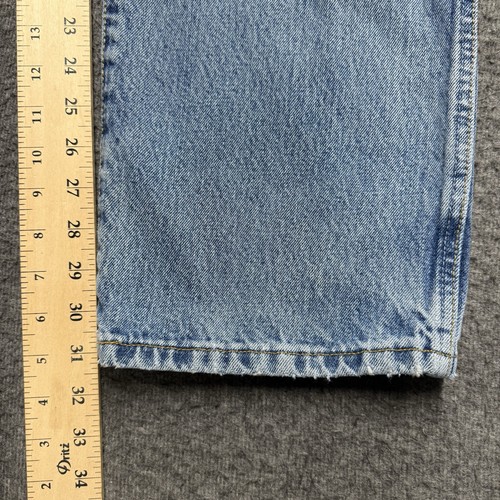 Jeans RedHead Relaxed Fit Uomo 35x32 Blu Denim Dritto Outdoor Caccia Vintage - Foto 8 di 9
