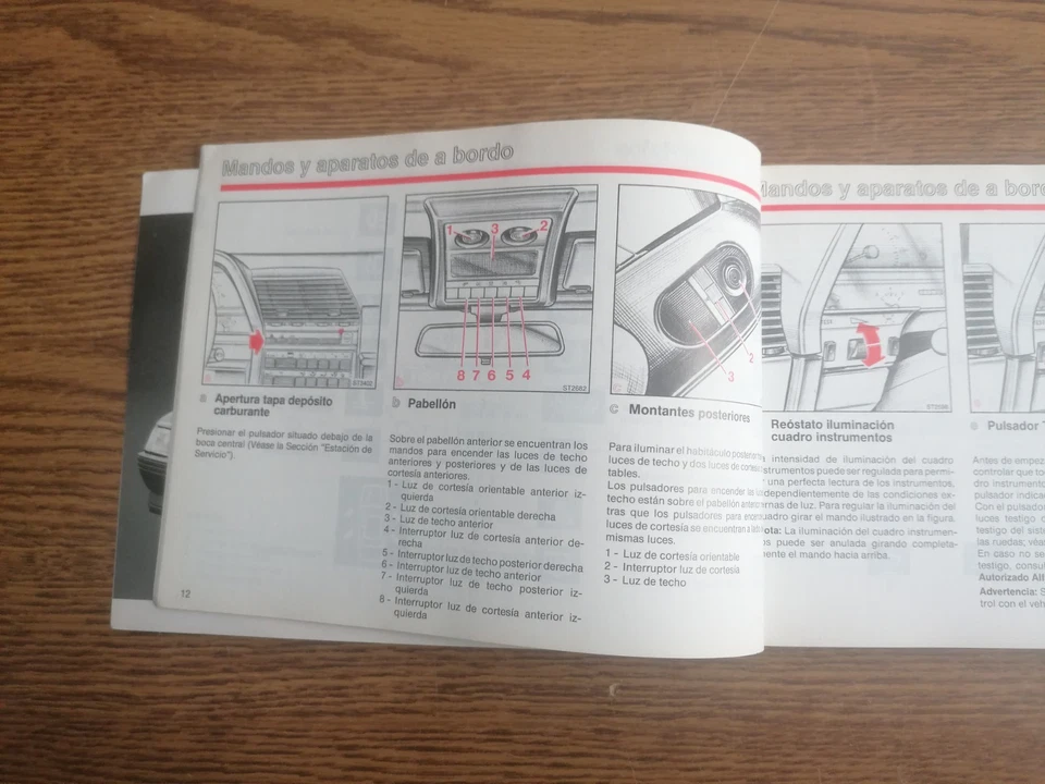 alfa romeo 164 twin spark folleto, manual de uso y mantenimiento book owners - Immagine 3 di 4