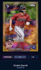 23 Topps Bunt DIGITAL Gilded SUPER RARE Corbin Carroll