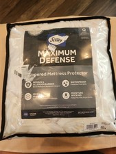 Sealy Maximum Defense, Zippered Mattress Protector, Full/Queen