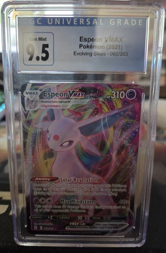 Espeon VMAX graded CGC 9.5 for sale on eBay
