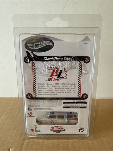 2011 Hot Wheels RLC Club Exclusive Ghostbusters Ecto-1 Car #2,267/6,530 - Picture 8 of 11