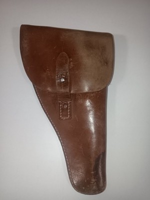 TAN Original AUSTRIAN Stolla Wien Gendarmerie Stamped ''G.B.A. WEIN'' for S&W
