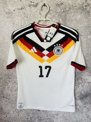 ADIDAS GERMANY TEAM JERSEY 2026 HOME SOCCER SHIRT WIRTZ #17 BOYS