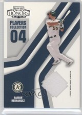 2004 Playoff Honors Players Collection Blue Jerseys 215/250 Ramon Hernandez 0a1