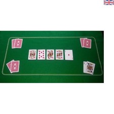 Casual Green Felt Poker Mat - 90x60cm Ideal for Texas Hold'em Enthusiasts